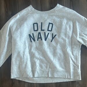 Old Navy Gray Sweatshirt